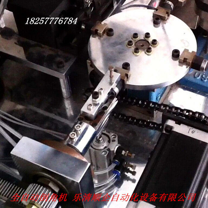 气动自动倒角机 转盘式自动倒角机生产厂家  非标自动倒角机  自动铣边机