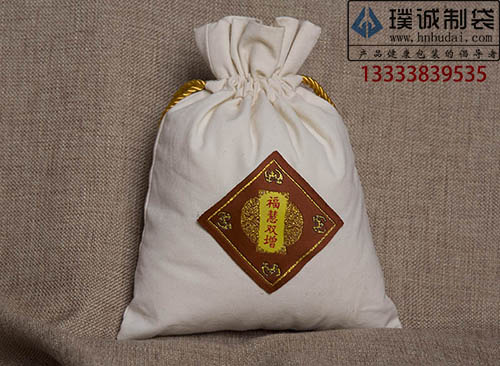金丝茅台酒布袋  束口酒袋  帆布酒袋