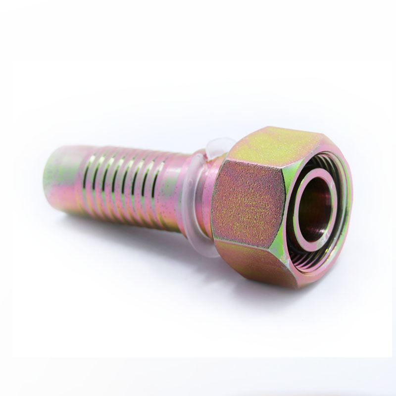 液压胶管接头厂家@液压管接头价格@优质液压胶管接头