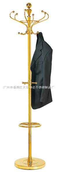 莲花多功能衣帽架 圆盘落地式挂衣架 酒店用品展示架
