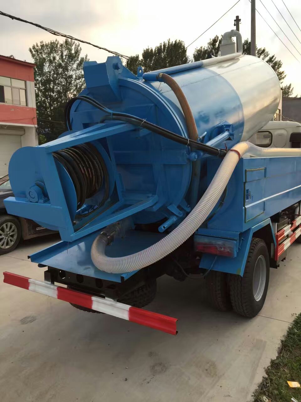 河北厂家直销高压清洗车清洗吸污车  二手高压清洗车  高压清洗吸污车