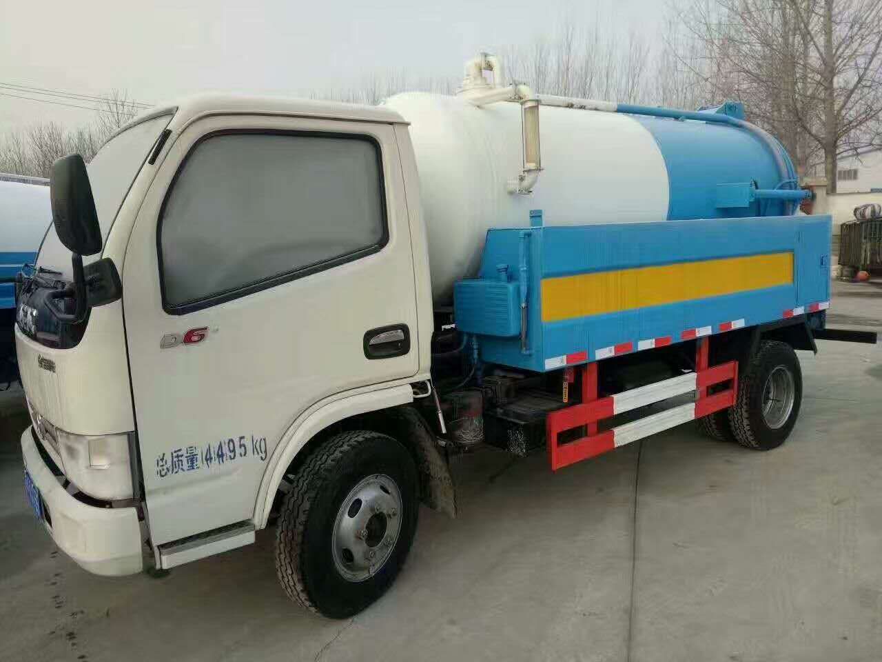 河南地区厂家直销高压清洗车清洗吸污车  二手高压清洗车