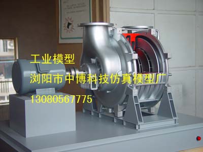活塞式输油泵模型