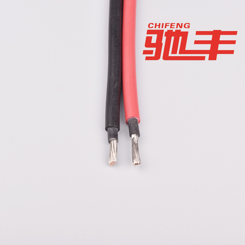双层护套PV1-F 1*4mm2光伏线缆 厂家现货 供应山东  太阳能电站电缆  光伏电站电缆  交联聚烯烃