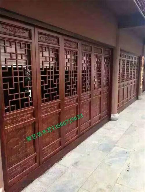 东阳仿古门窗厂_东阳仿古门窗_聚艺坊木艺  东阳仿古门窗销售