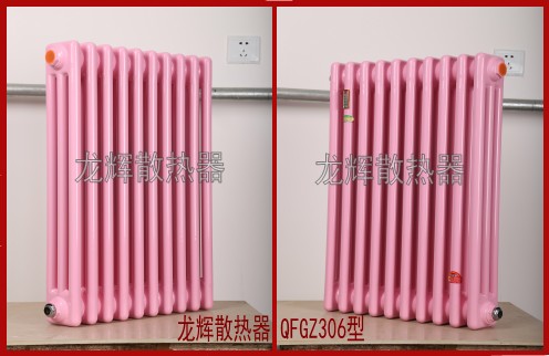 钢制柱式散热器QFGZ306型_钢三柱暖气片 qfgz306