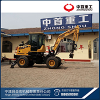 旋转抓木机四驱抓钢机山东中首重工厂家  抓纸机