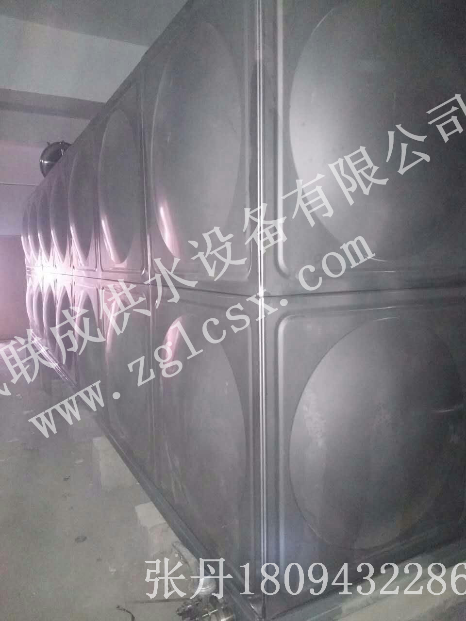 供应生产供应不锈钢水箱/报价  箱泵一体化水箱