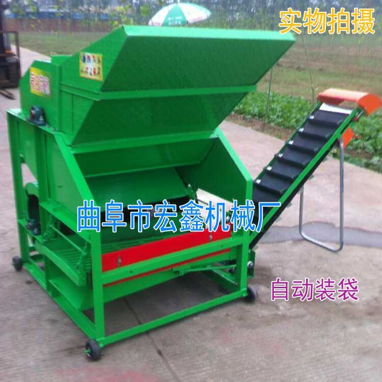 干湿两用花生采摘机 封丘县花生摘果机 价格最低  自动装袋摘果机
