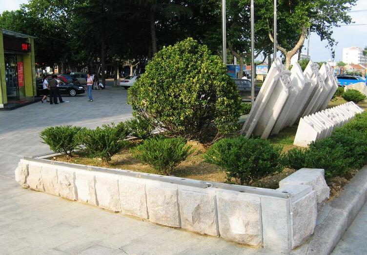 【洪海石材】凌海石狮子  凌海石材  凌海板材  凌海路边石