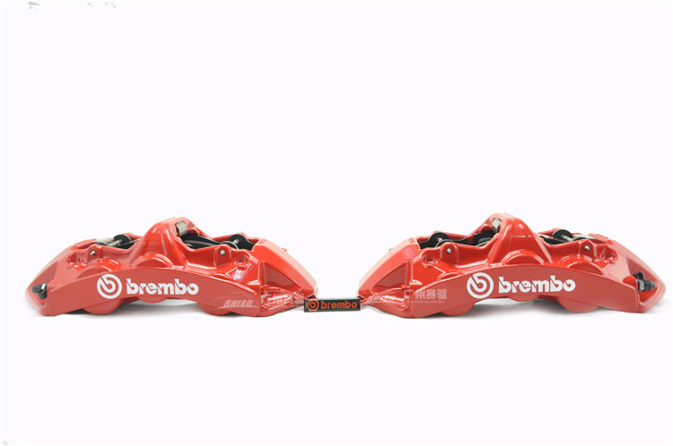 宝马3系改装刹车制动Brembo GT6刹车套件原装刹车皮  六活塞刹车卡钳