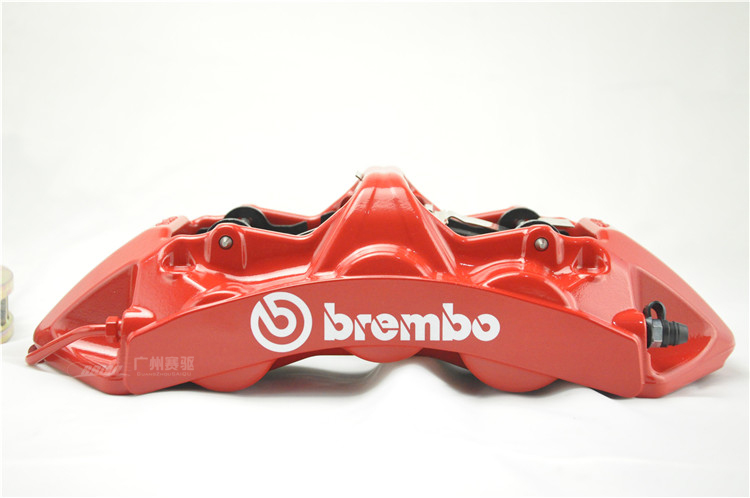 奥迪A4操控性能制动升级 Brembo GT6刹车套装意大利  奥迪A4刹车改装  操控性能改装