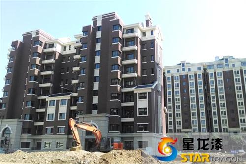 多彩漆_星龙漆_多彩漆水包水  外墙多彩漆  仿花岗岩多彩漆