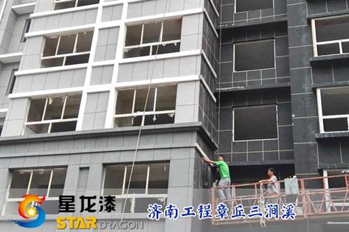 真石漆喷涂_真石漆_星龙漆(查看)  真石漆市场价  上海真石漆