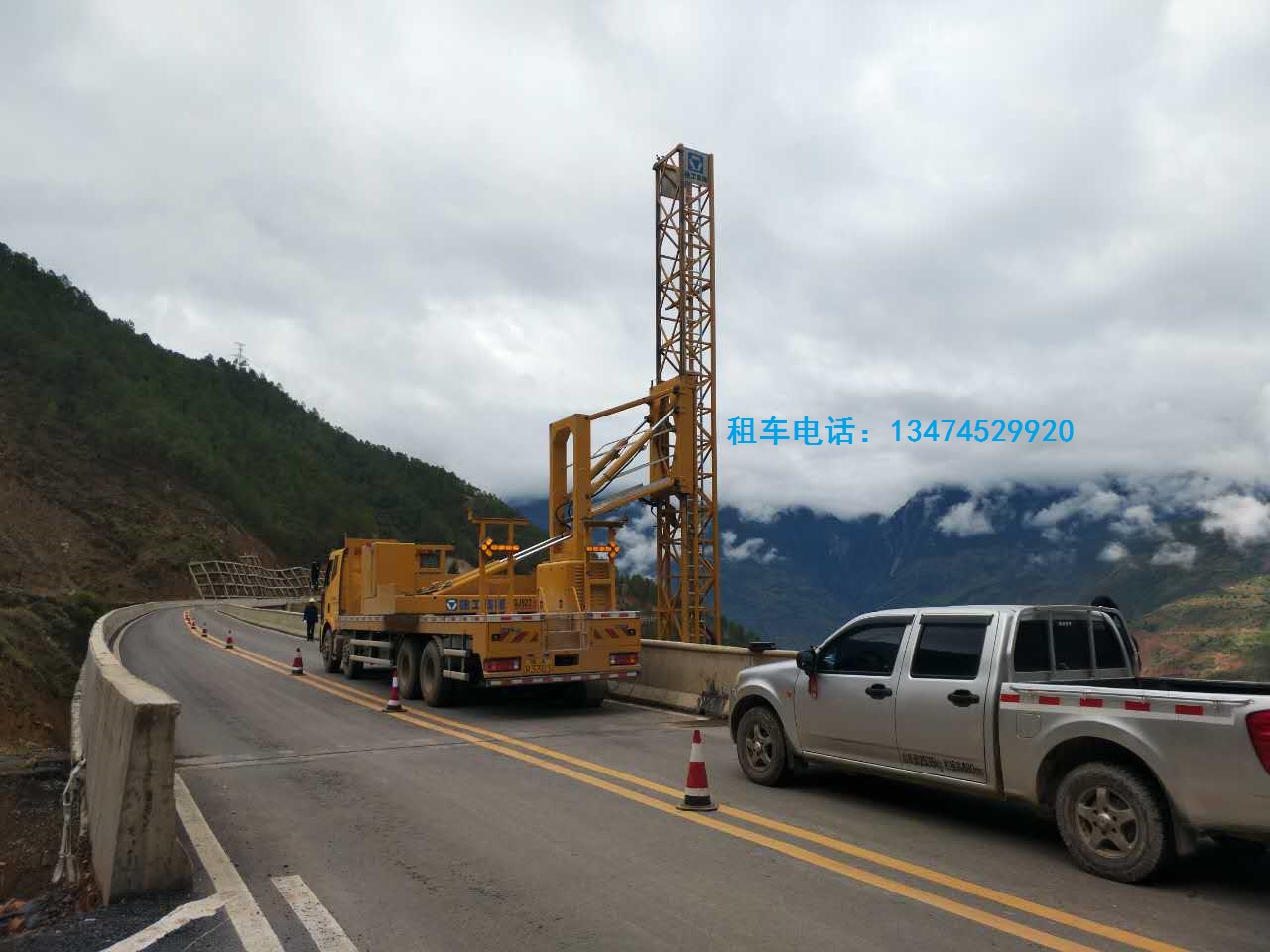 四川云南贵州陕西省内桥梁检测车出租，价格实惠！  四川桥梁检测车  云南桥梁检测车  贵州桥梁检测车