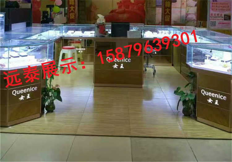 兴万达商场高档珠宝展示独立柜钢化玻璃五面柜&nbsp;&nbsp;兴万达钢化玻璃柜&nbsp;&nbsp;高档珠宝展示柜&nbsp;&nbsp;茶镜透光独立柜