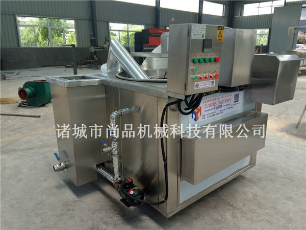 重庆热销炸白条鱼设备 专业技术 双层网带运行