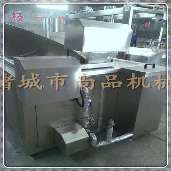 重庆热销炸白条鱼设备 专业技术 双层网带运行