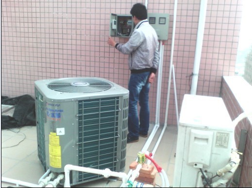 深圳松岗空气能热水工程腾波热水更专业  松岗空气能热泵  松岗空气能安装  宝安空气能热泵