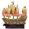 《友谊之船》景泰蓝 郭明 霍铁辉双大师作品
