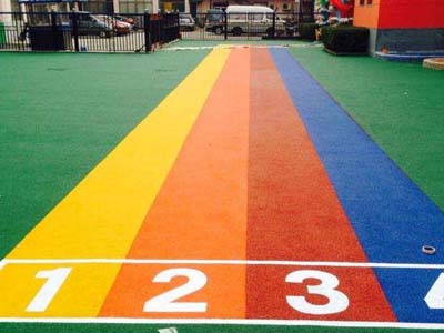 重庆拂浩体育设施优质人造草供应——州塑胶  渝中塑胶球场公司  渝中塑胶球场厂家