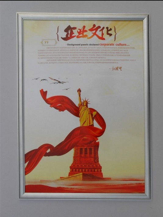 海报架设计铝合金展架  厂家定制海报架