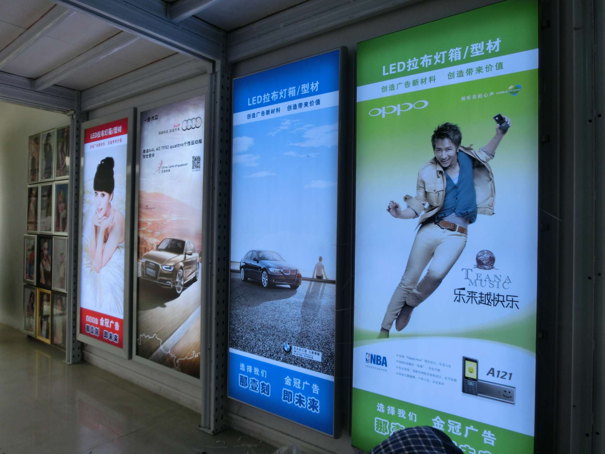 灯管拉布灯箱高档拉布灯箱定制  厂家定制拉布灯箱