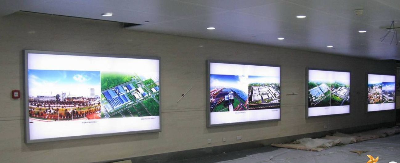 墙体高亮高档拉布灯箱定制 墙体高亮拉布灯箱 厂家定制拉布灯箱