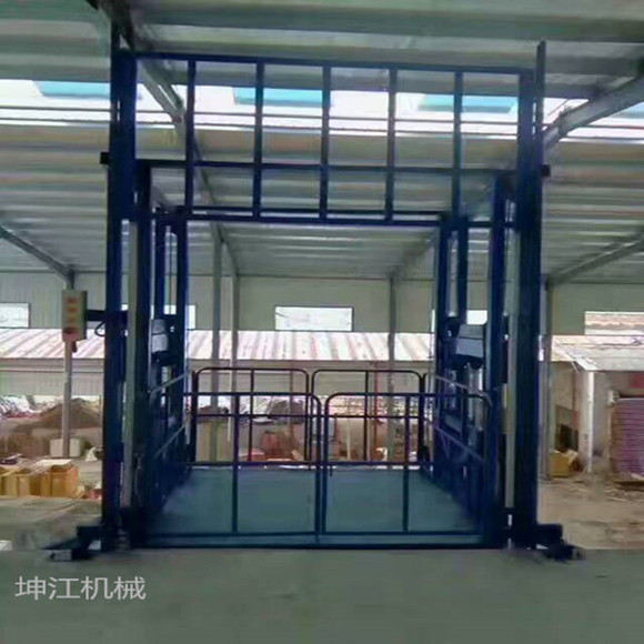 货物输送设备导轨式升降机 高空作业设备 货物举升机 外墙电梯
