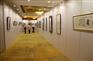 挂画艺术板墙 无缝书画展板 作品展示墙 背板墙