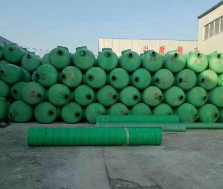 生产批发农村用2立方化粪池 机械缠绕玻璃钢化粪池&nbsp;&nbsp;农村2立方化粪池