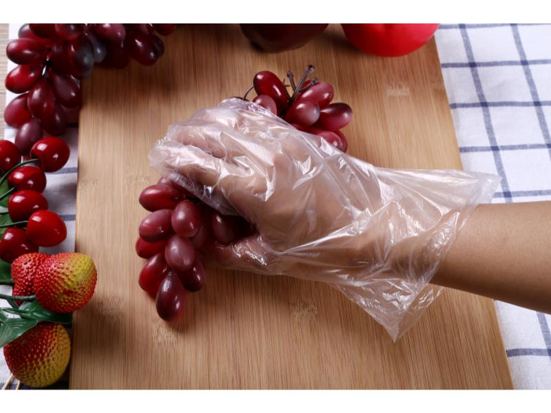 泉绿恒加厚食品餐饮50只袋装PE塑料透明薄膜一次性手套&nbsp;&nbsp;PE一次性手套&nbsp;&nbsp;防油一次性手套