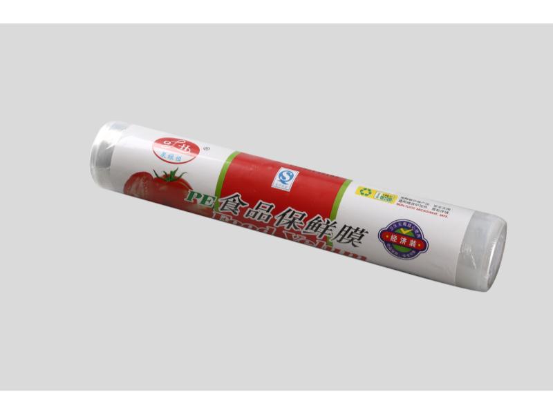 泉绿恒180优质瘦身保鲜膜水果蔬菜PE保鲜膜  食品保鲜膜