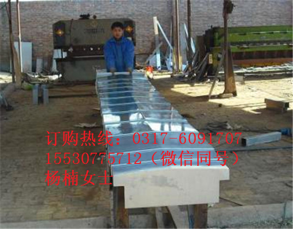 定制台正1060加工中心钢板防护罩的方式  台正钢板防护罩  加工中心钢板护罩