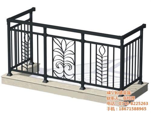 锌钢阳台护栏_咸宁和盛金属(图)_锌钢阳&nbsp;&nbsp;锌钢阳台质量