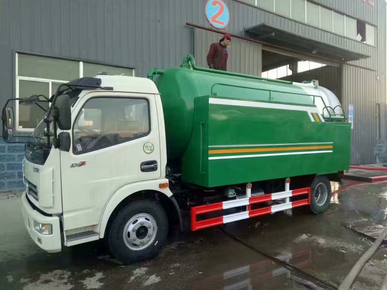 山东嘉力销售 高压清洗吸污车厂家价钱  高压清洗车  二手高压清洗车