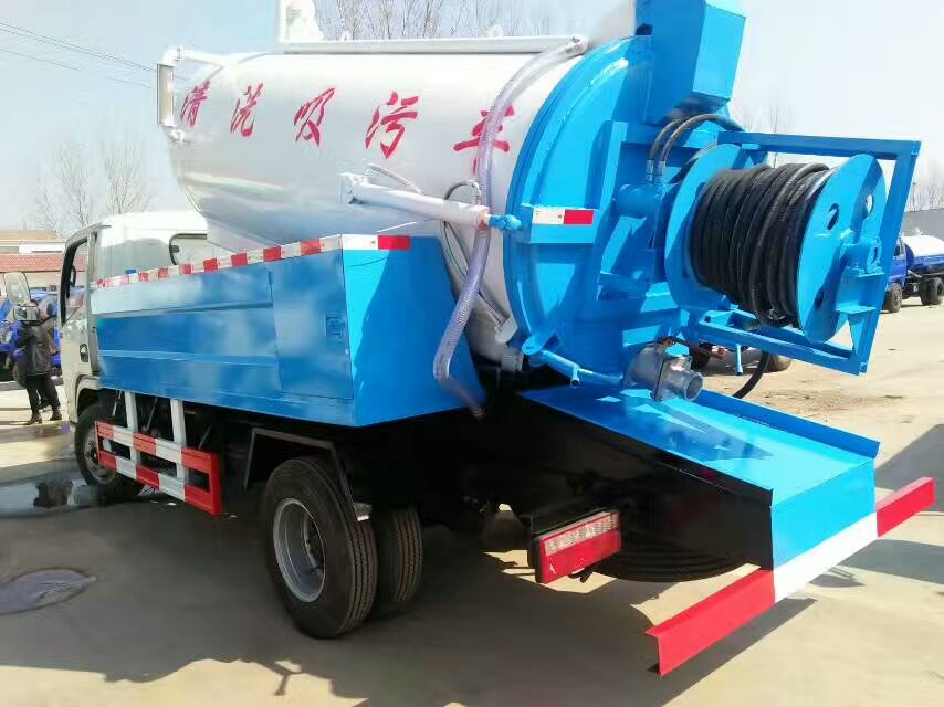 山东嘉力销售 高压清洗吸污车厂家价钱  高压清洗车  二手高压清洗车