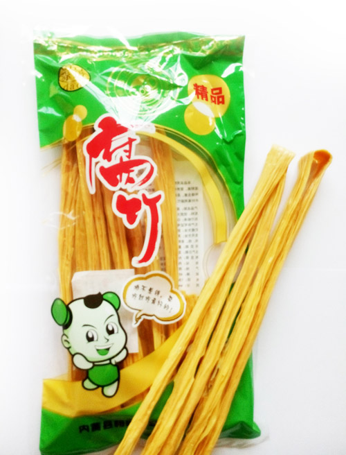 供应河南内黄黄豆150g精品腐竹  黄豆腐竹