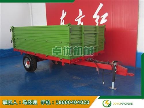 双轴欧式拖车,欧式拖车,卓优机械(图)  欧式拖车生产  欧式拖车厂家
