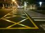 梅林道路禁停网格划线，酒店门口网格热熔划线厂家