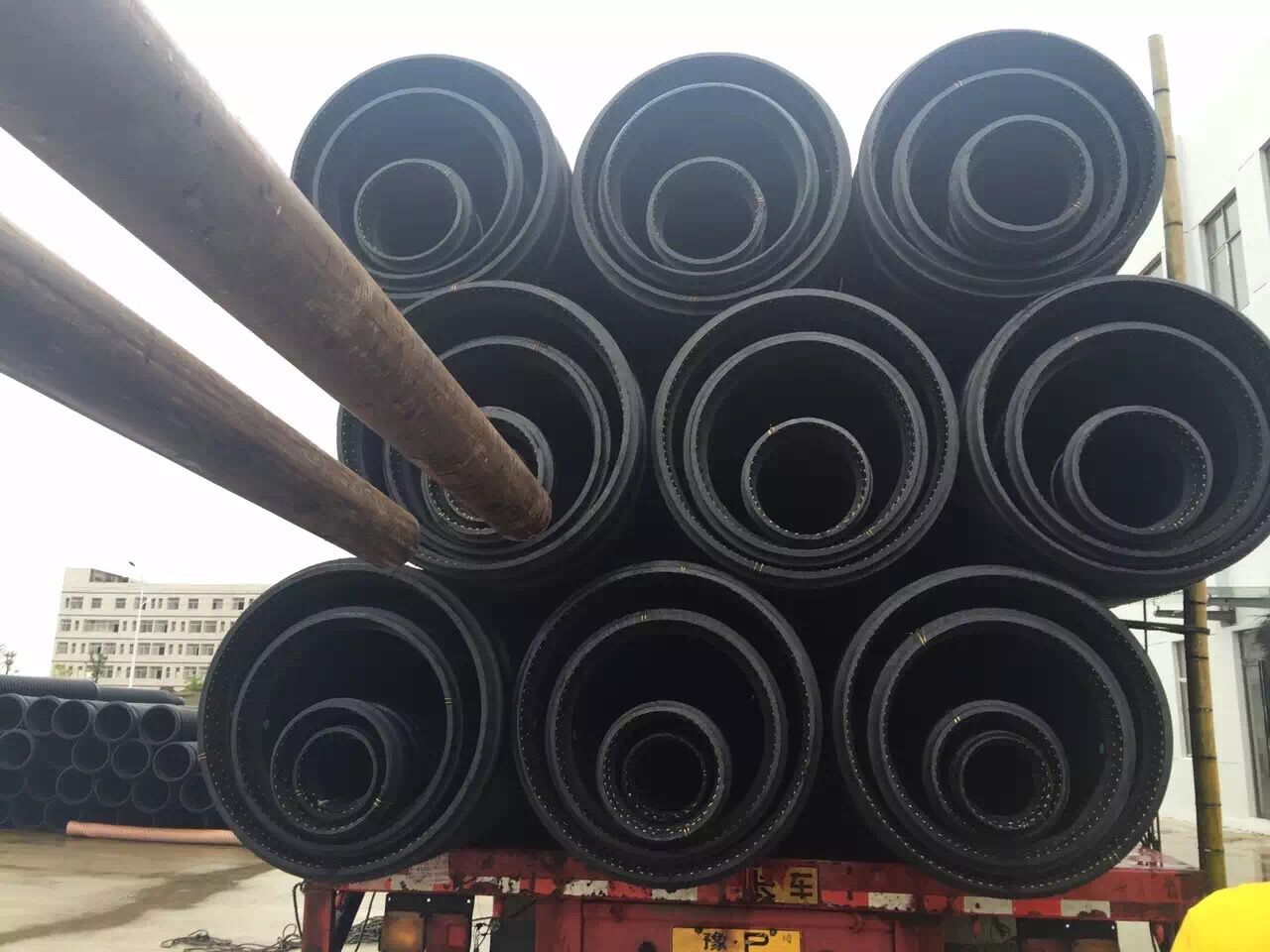 江西厂家供应HDPE缠绕增强B型管克拉管市政管采购  污水管  排水管
