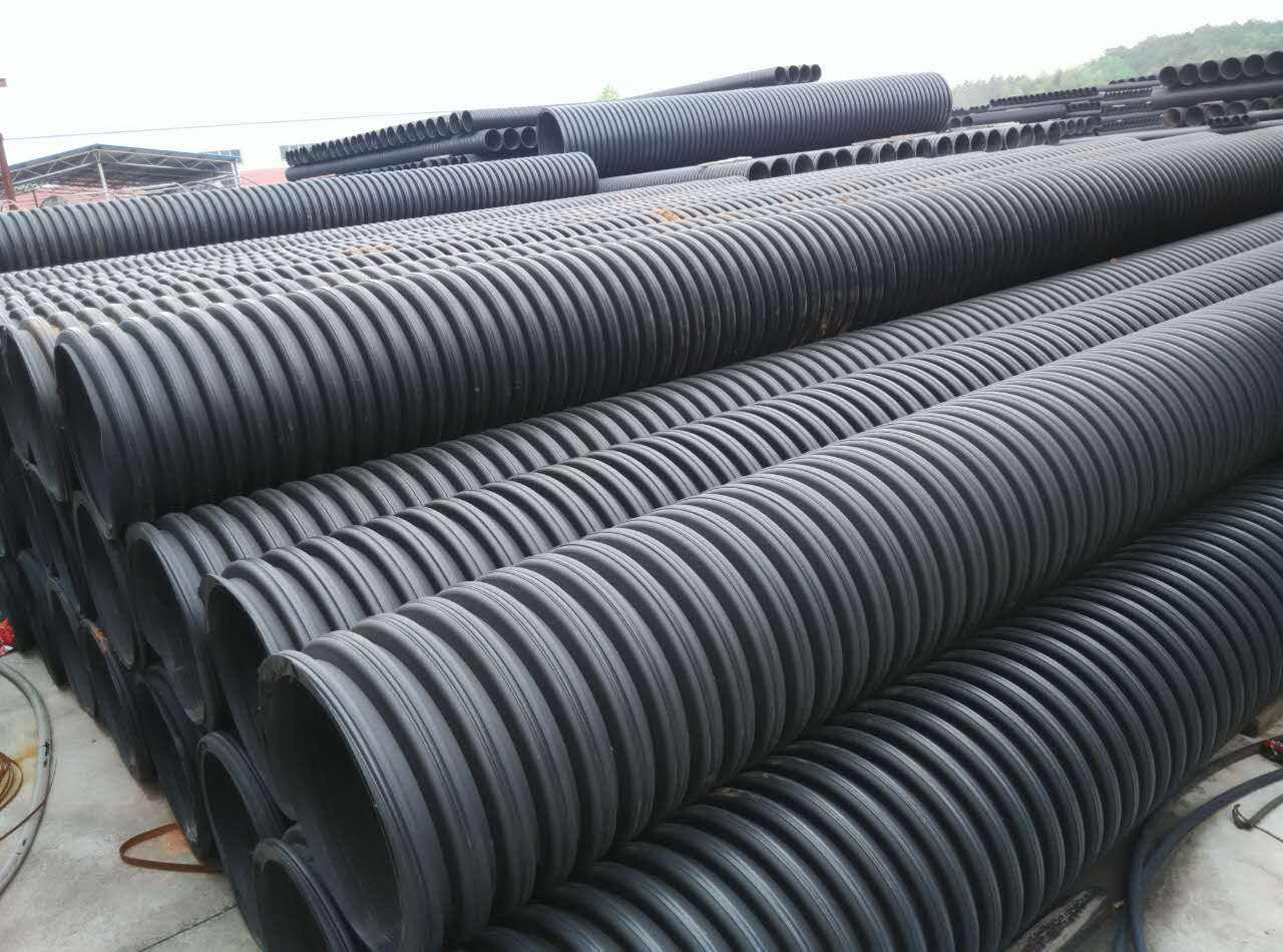 江西厂家供应HDPE内肋缠绕增强波纹管排污排水  污水管  市政管道  内肋管