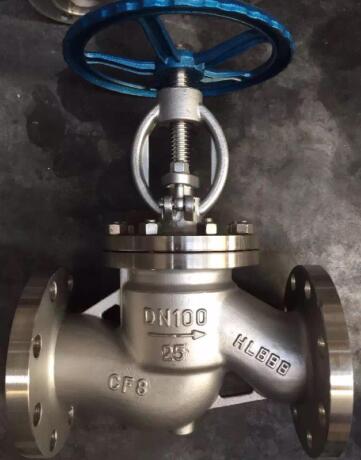 温州华朋阀门不锈钢法兰截止阀&nbsp;&nbsp;J41W-16P