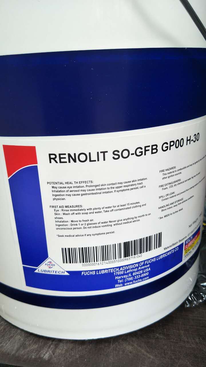 RENoLlT SO－GFB GpooH一3o&nbsp;&nbsp;GP00H-30&nbsp;&nbsp;福斯GP00H-30&nbsp;&nbsp;GP00H-30润滑脂