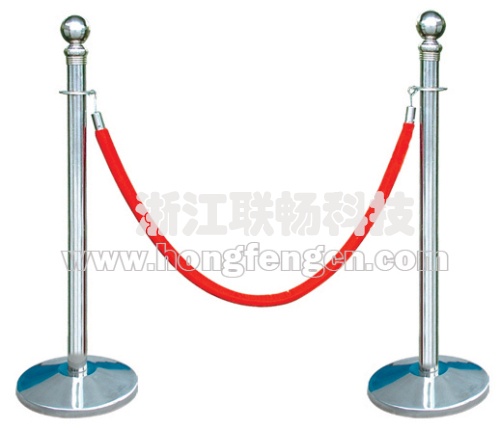 鸿丰不锈钢伸缩围栏  不锈钢围栏