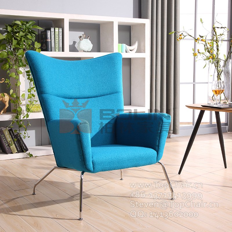 翼椅（wing chair）  酒店躺椅  样板房椅子