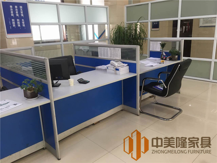 服务大厅服务台/接待台/隔断办公桌  订制家具