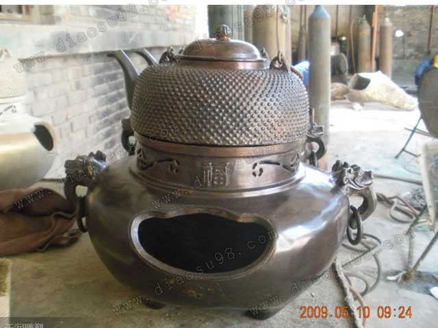 青铜花瓶_青铜器制作厂家_志彪  雕塑  铜雕