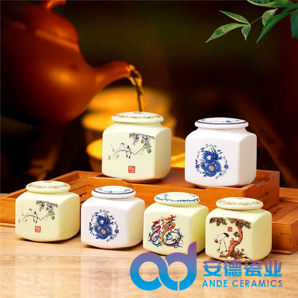 粉彩陶瓷茶叶罐厂家定制  罐子批发&nbsp;&nbsp;高档陶瓷茶叶罐&nbsp;&nbsp;罐子厂家批发&nbsp;&nbsp;陶瓷罐子定制