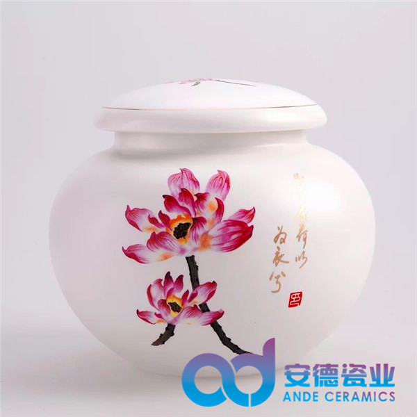 大号陶瓷茶叶罐厂家定制销售&nbsp;&nbsp;高档陶瓷茶叶罐&nbsp;&nbsp;罐子厂家批发&nbsp;&nbsp;陶瓷茶叶罐定制